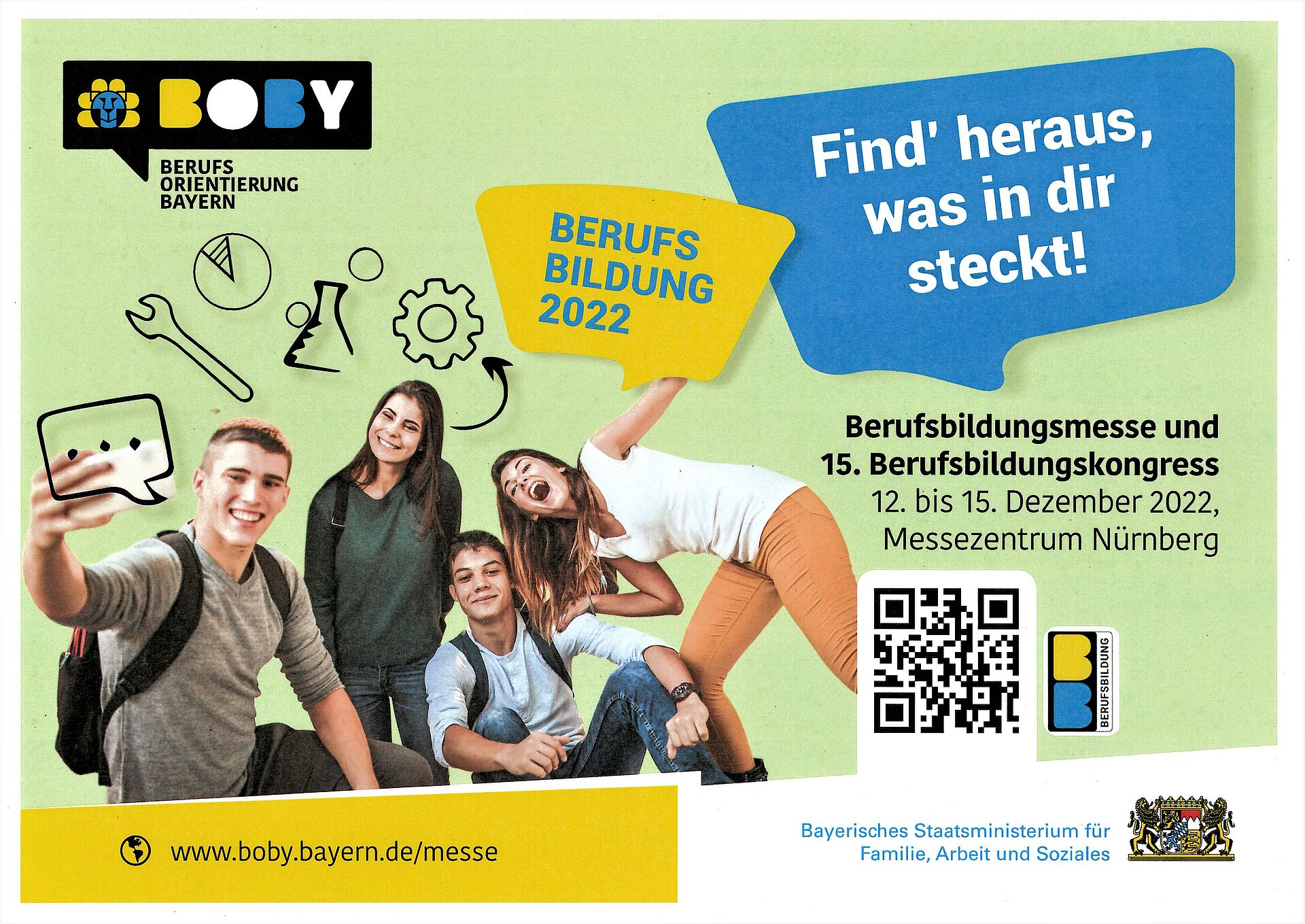 Wir sind auf der Berufsbildungsmesse in Nürnberg