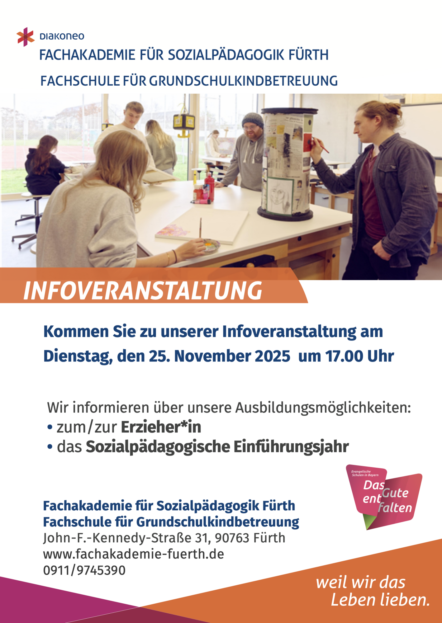 Wir informieren